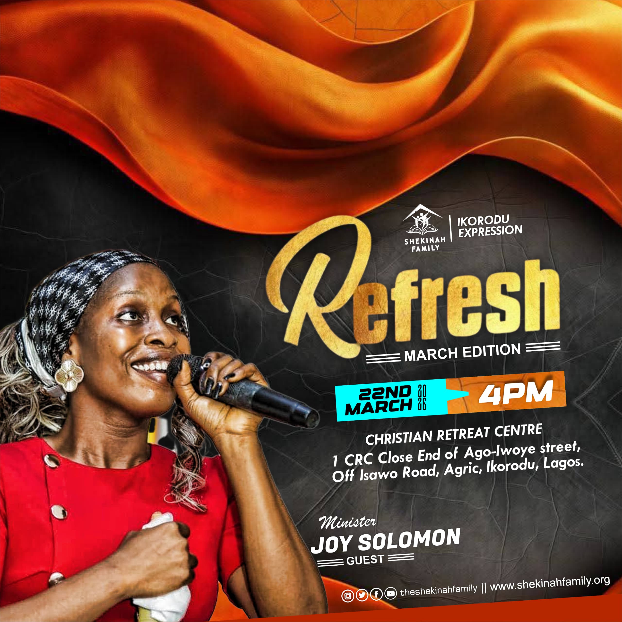 REFRESH (SHEKINAH FAMILY IKORODU EXPRESSION)